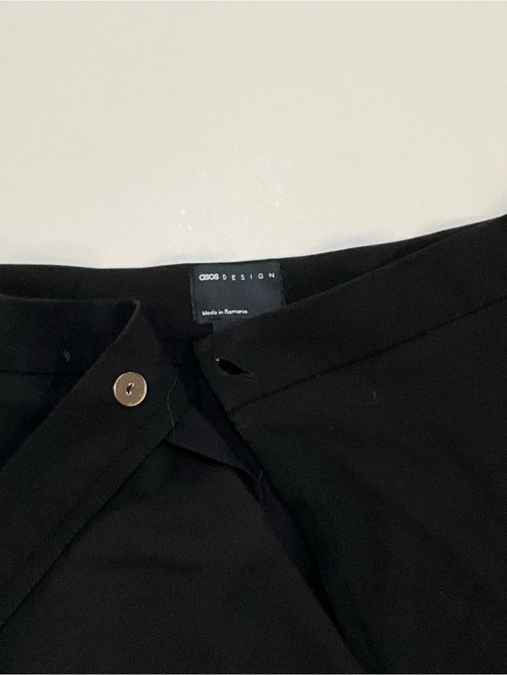 Black Pleated Mini Skater Skirt Tennis Preppy Y2K Size 14 - Picture 8 of 8